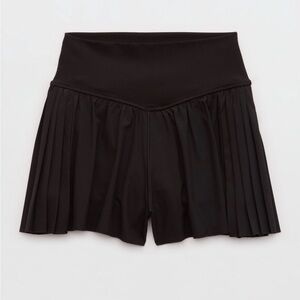 OFFLINE BY Aerie Real Me Pleated Flowy Shorts Size M NWT